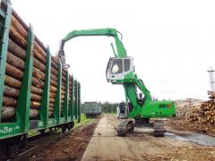 Запчасти гусеничного хода перегружателей Sennebogen 821