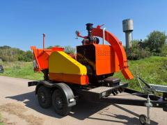 Дробилка барабанная ДБ-350 — до 30 см, 30 м³/ч, дизель 95 л.с., No-Stress, готова к работе!